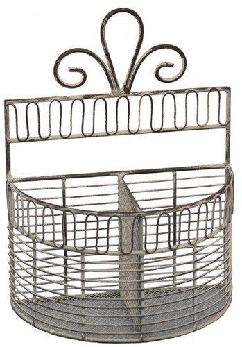 Wandkorb shabby chic - shabby,