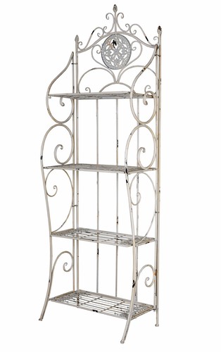 Badregal weiss shabby - badregal, chic