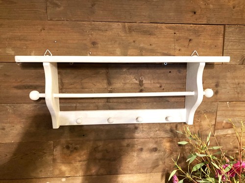 Garderobe hakenleiste holz - garderobe,