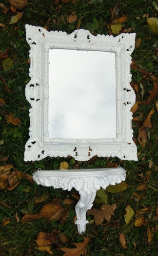 Wandspiegel mit konsole - wandspiegel,