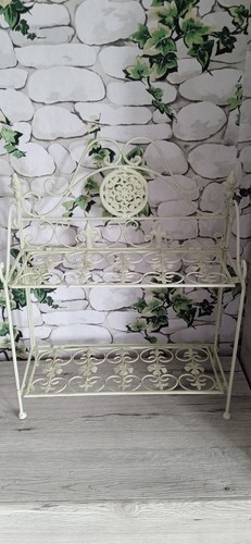 Eisenregal shabby chic creme - eisenregal,