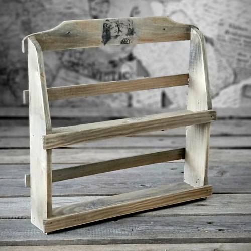 Vintage wandregal 33x6 5x32cm - vintage, 33x6,5x32cm